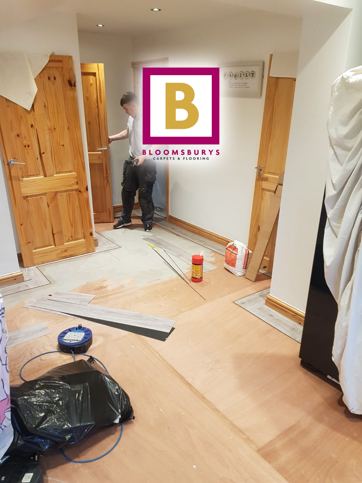 Ply Lining / LVT Installation