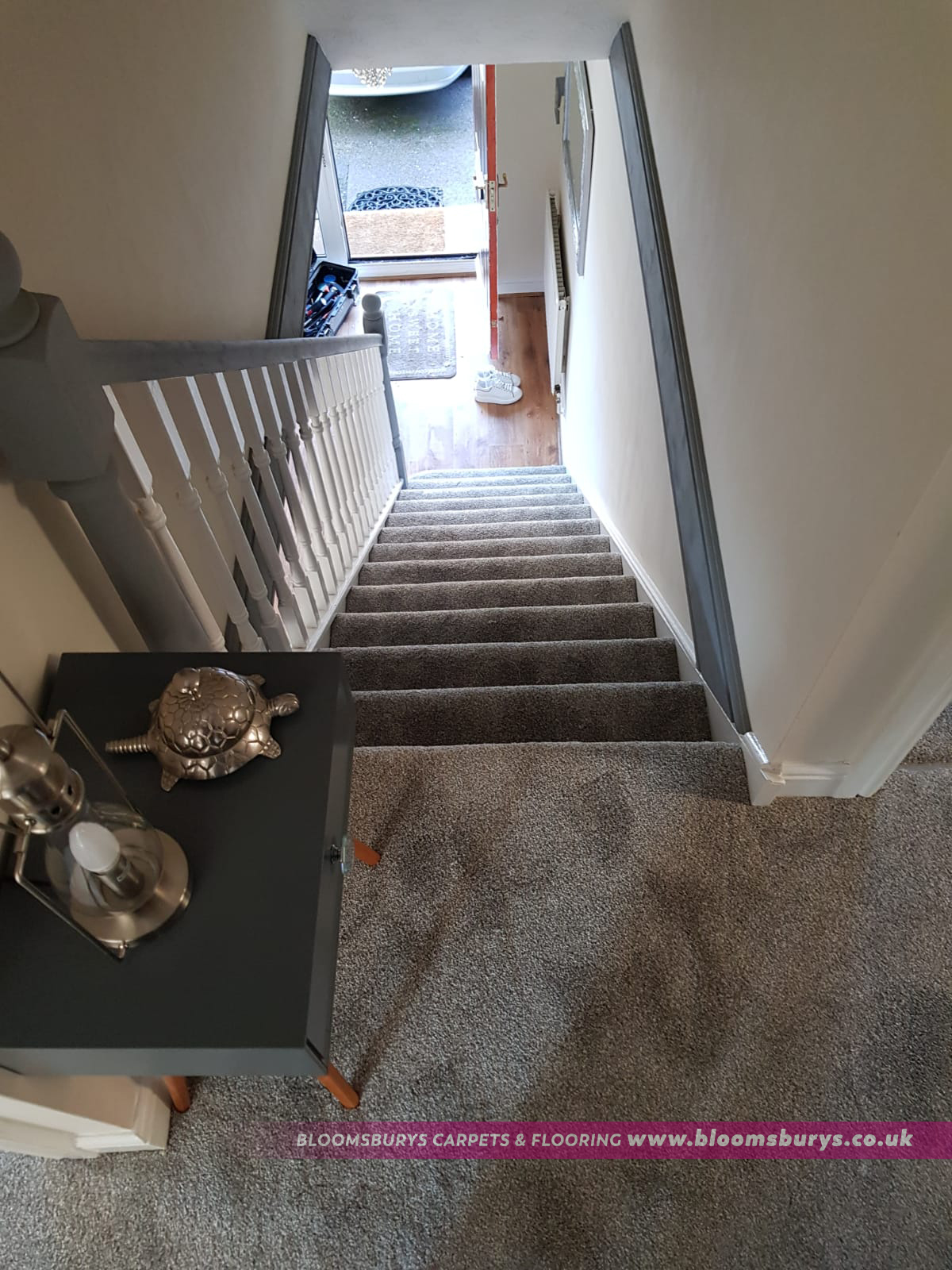 Staircase, Bathroom & Bedrooms
