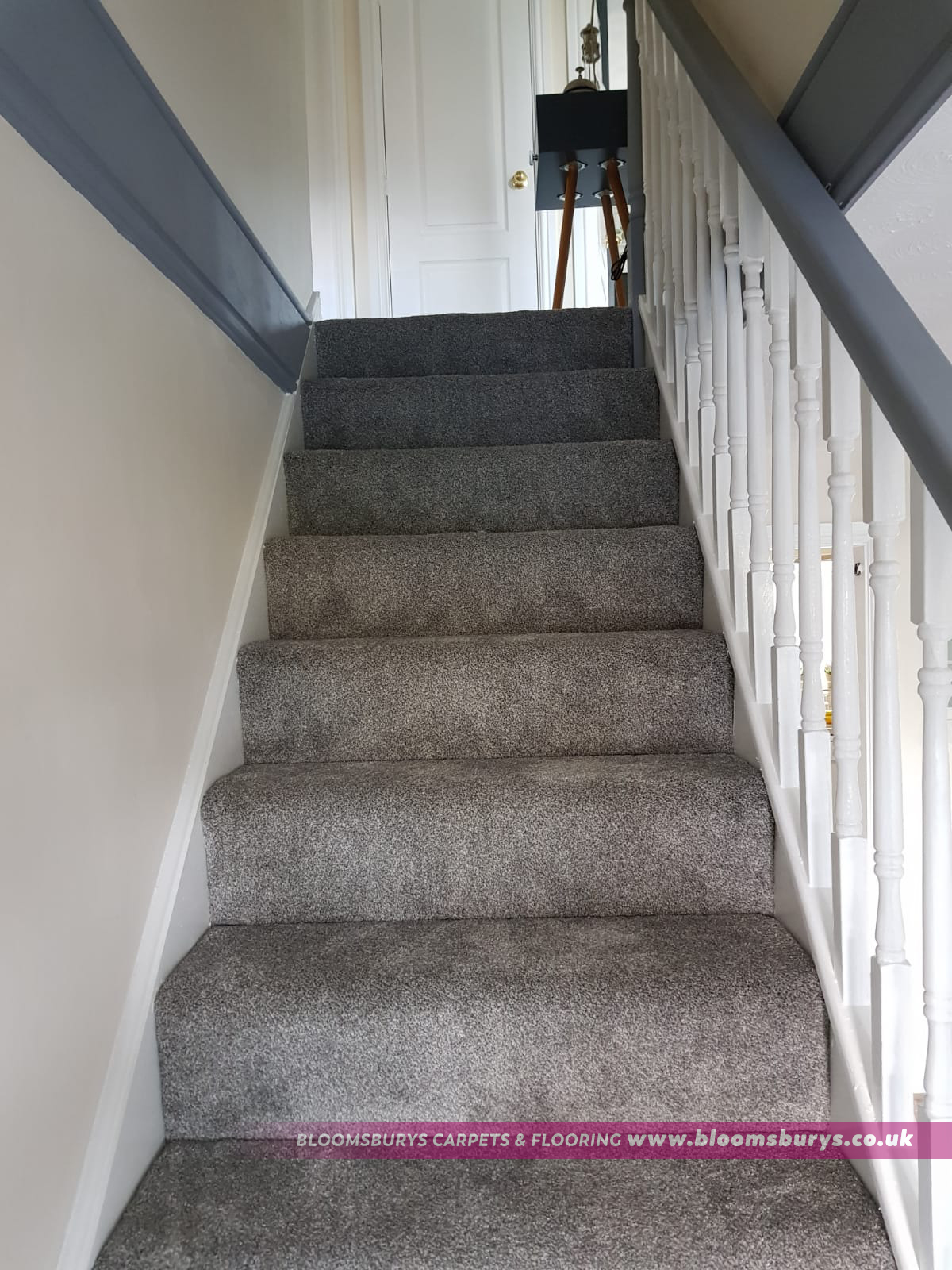 Staircase, Bathroom & Bedrooms