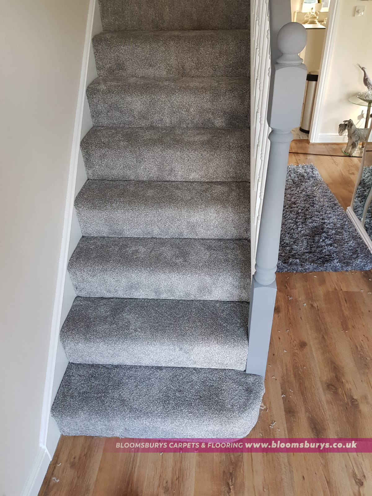 Staircase, Bathroom & Bedrooms