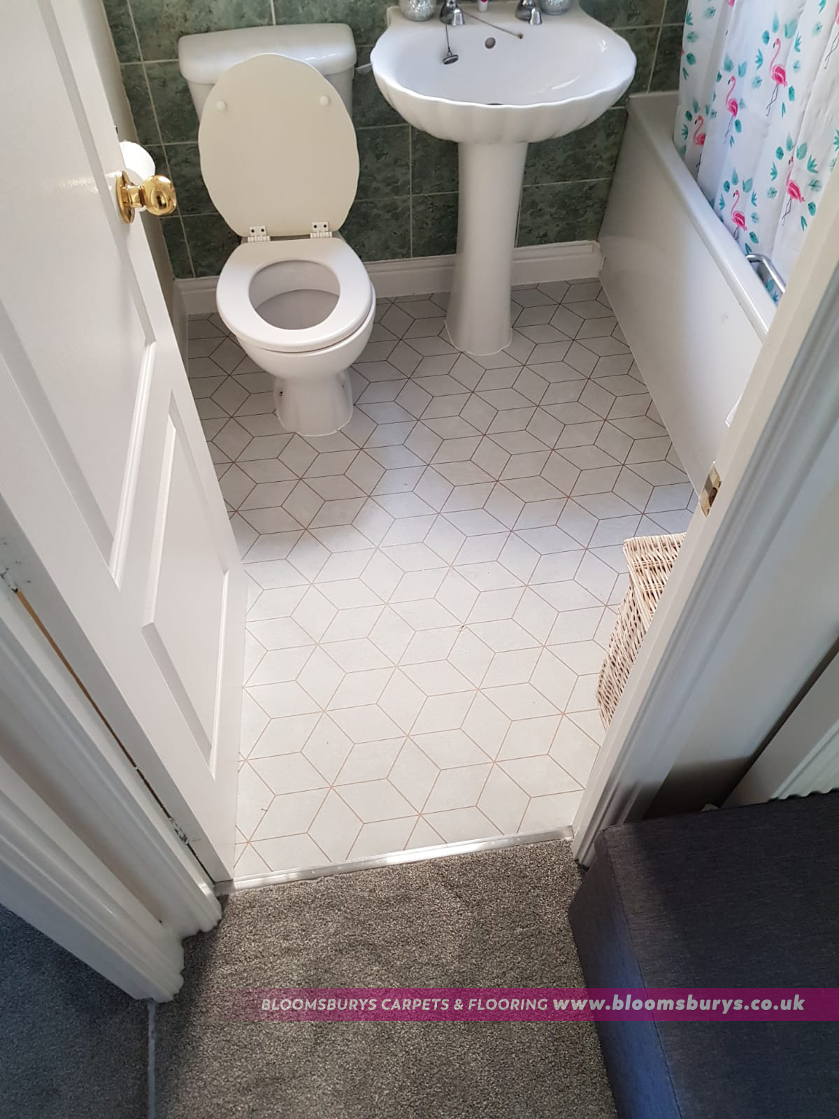 Staircase, Bathroom & Bedrooms