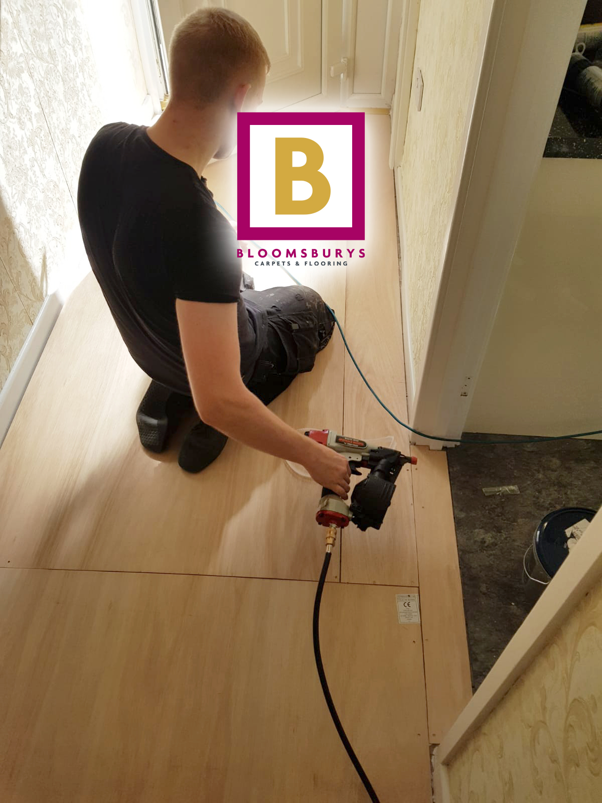 LVT Lounge & Hall - Prep to Install