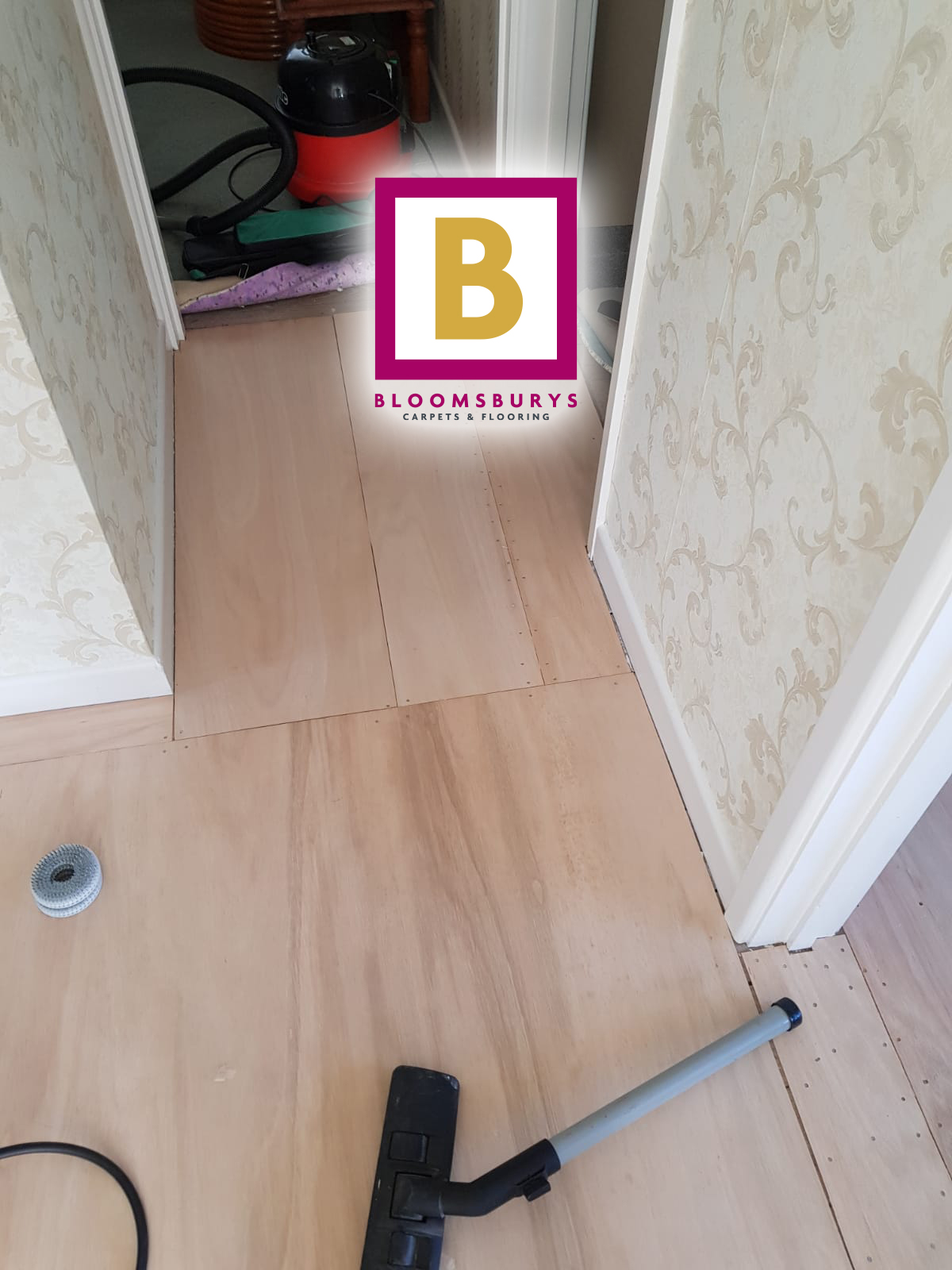 LVT Lounge & Hall - Prep to Install