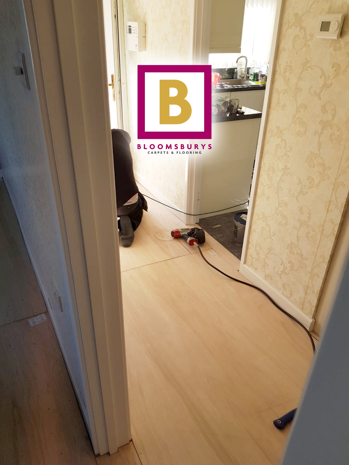 LVT Lounge & Hall - Prep to Install