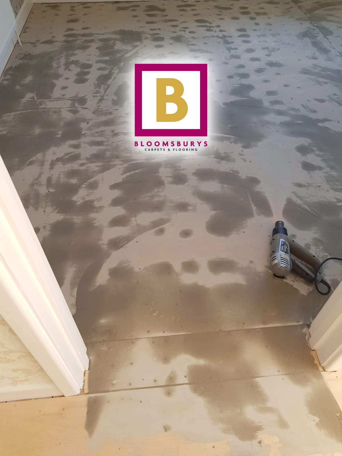 LVT Lounge & Hall - Prep to Install