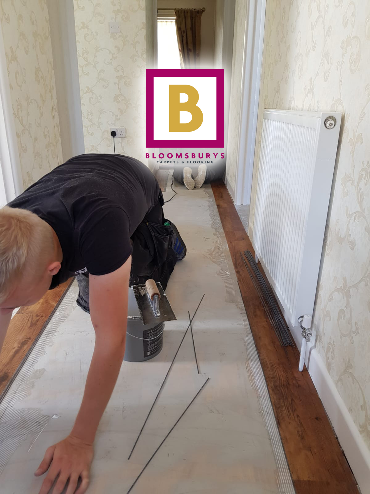 LVT Lounge & Hall - Prep to Install