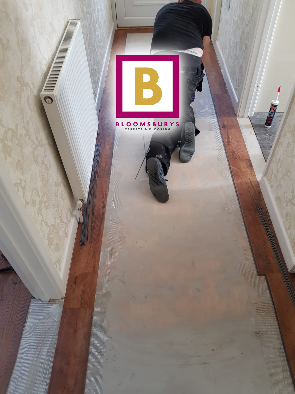 LVT Lounge & Hall - Prep to Install