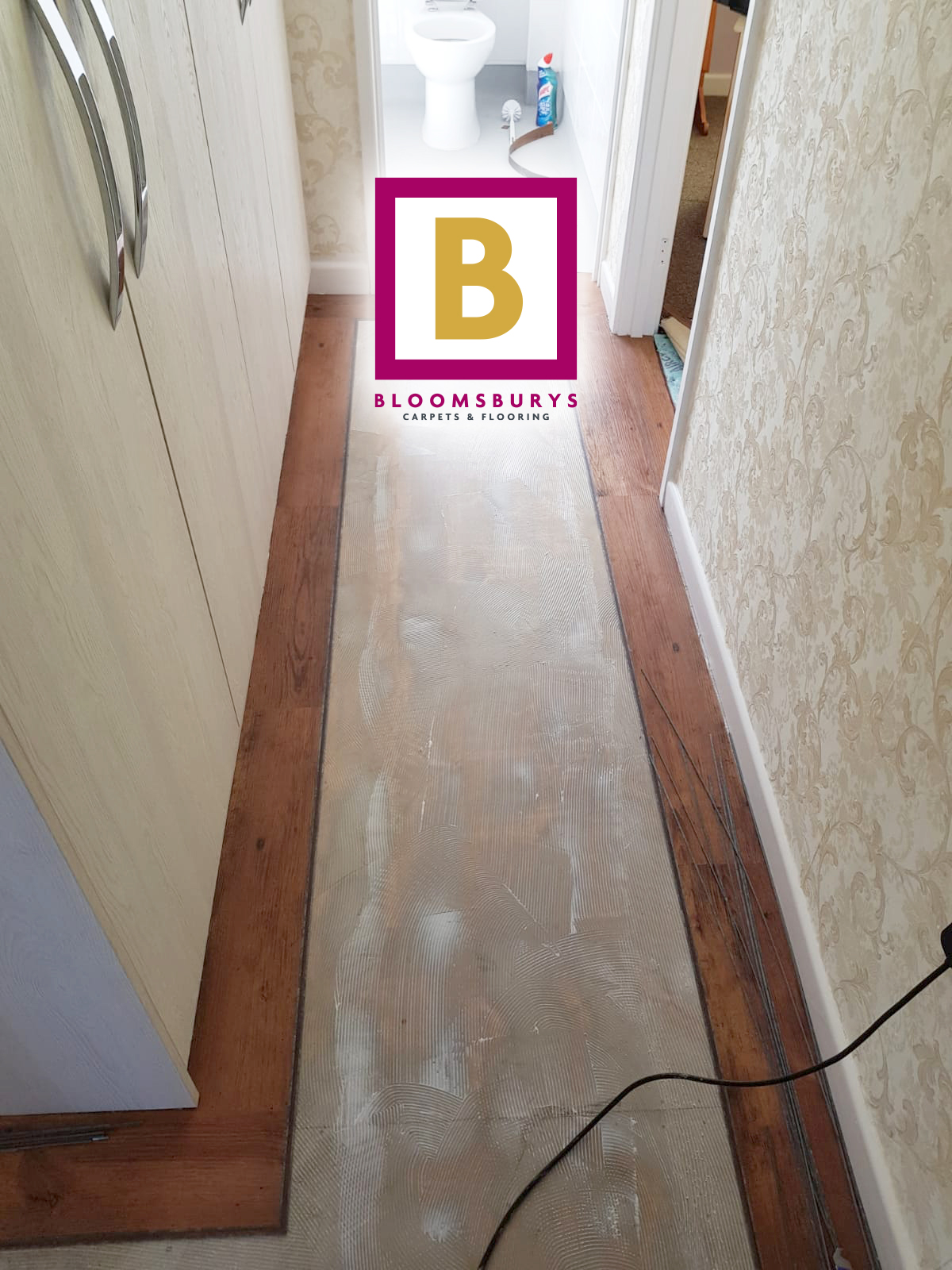 LVT Lounge & Hall - Prep to Install