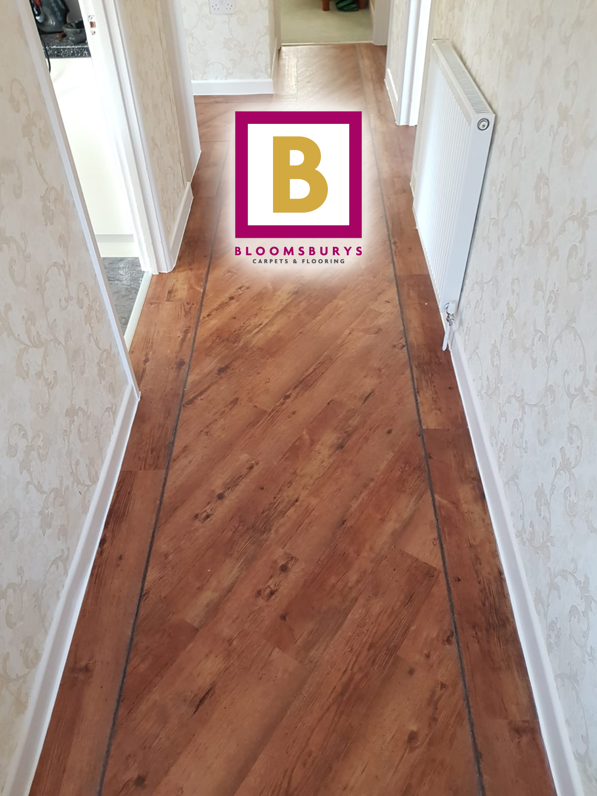 LVT Lounge & Hall - Prep to Install