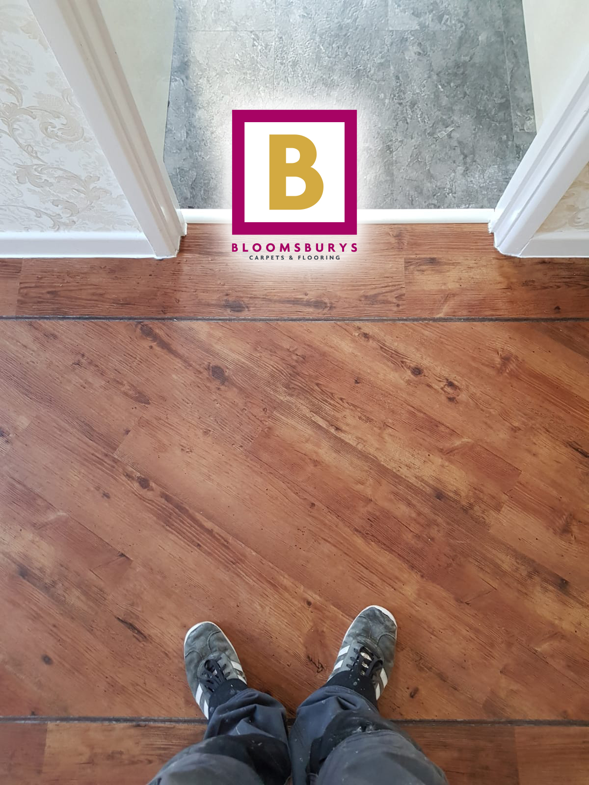 LVT Lounge & Hall - Prep to Install