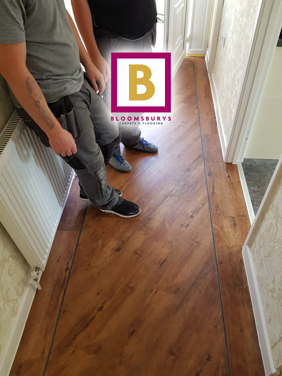 LVT Lounge & Hall - Prep to Install