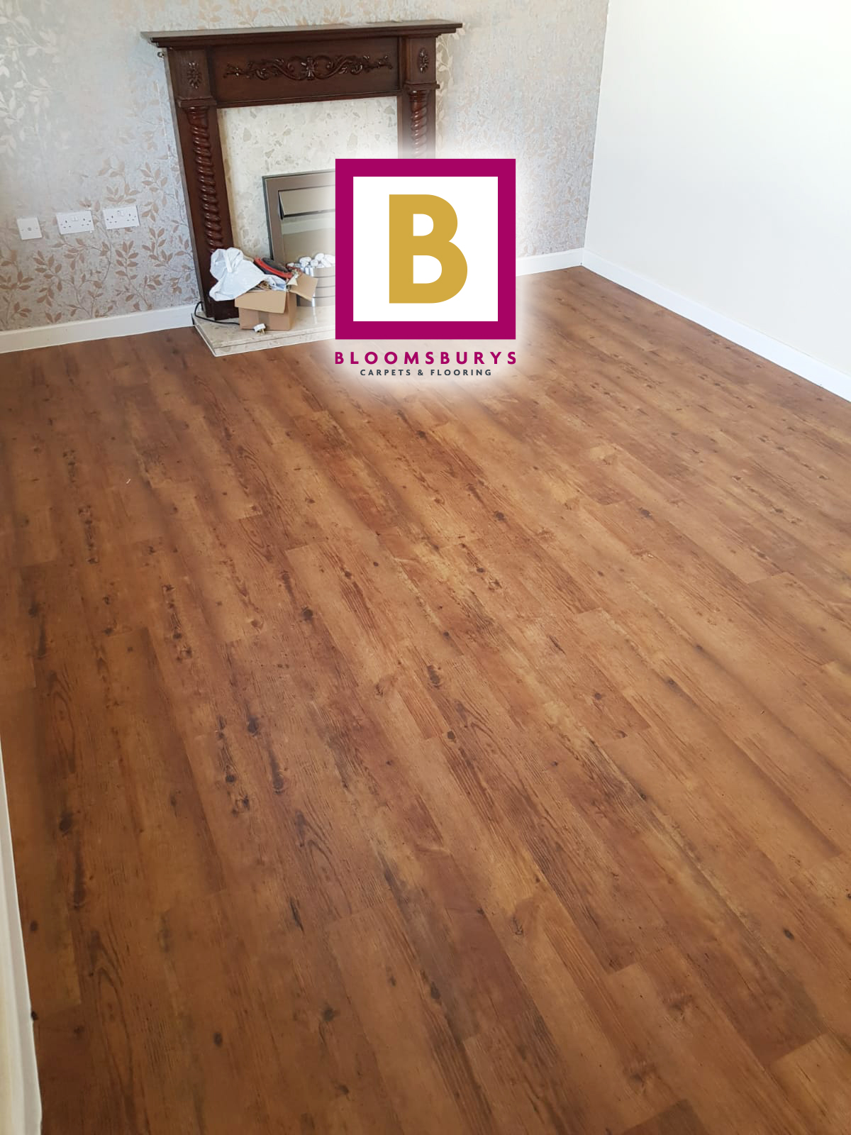 LVT Lounge & Hall - Prep to Install
