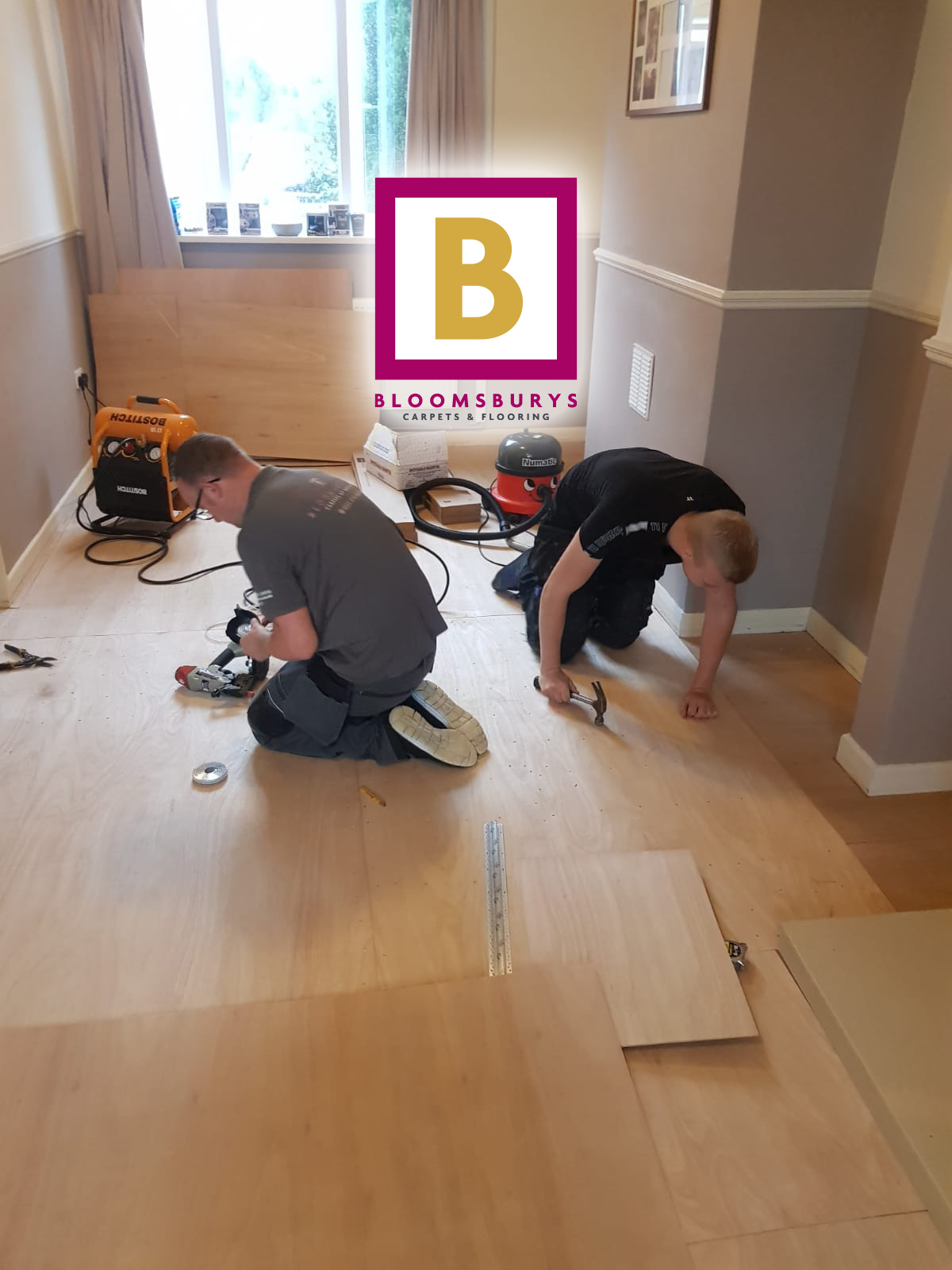 LVT Lounge Installations - Start to finish