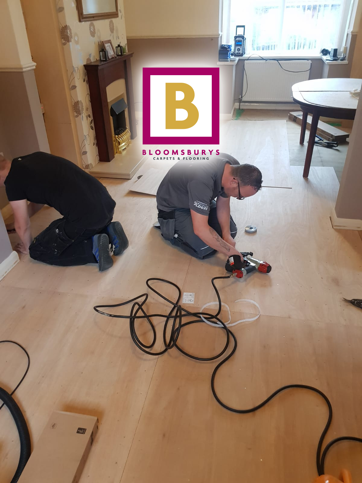 LVT Lounge Installations - Start to finish