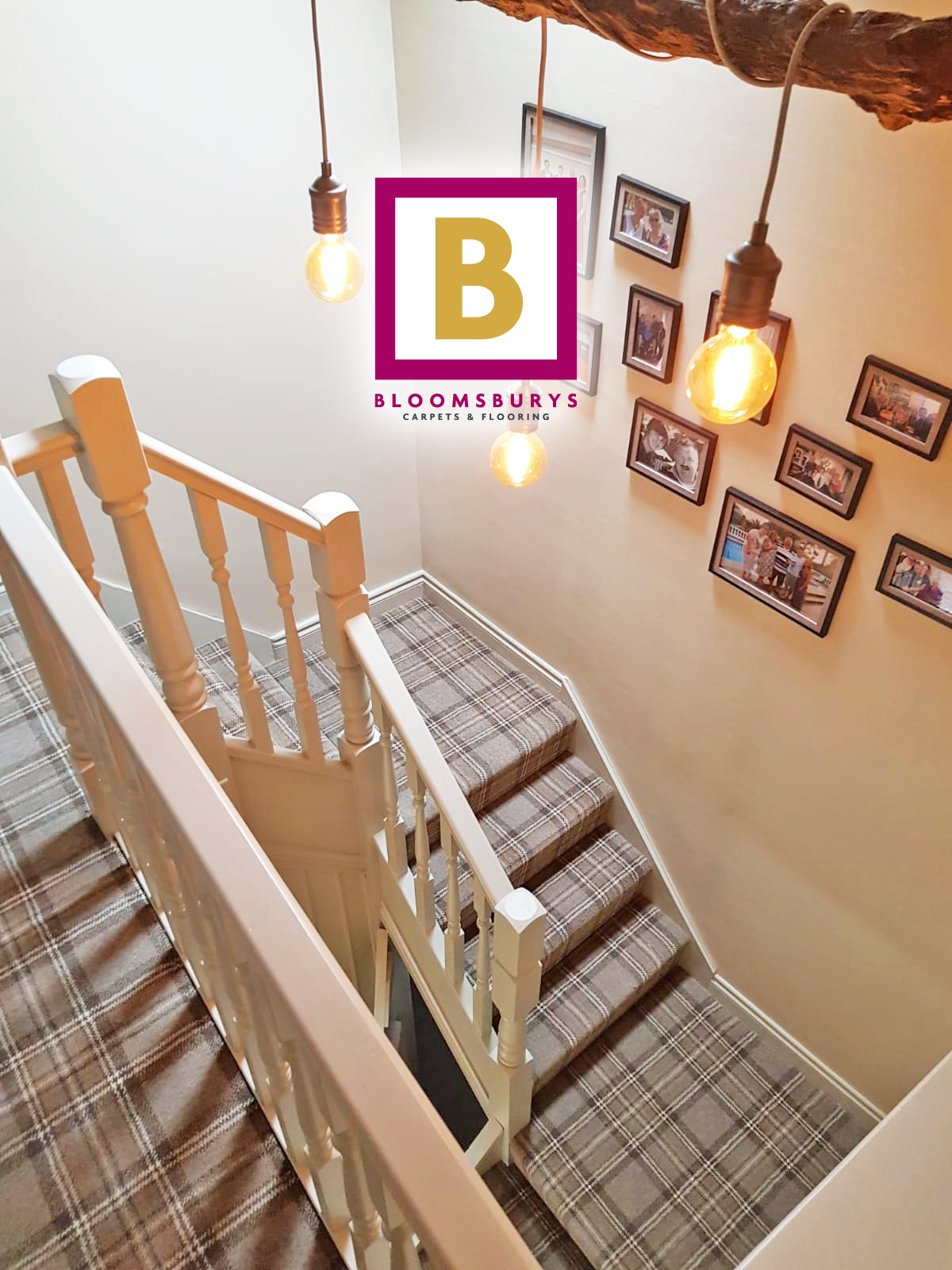 Silver Saxony Carpet Installation